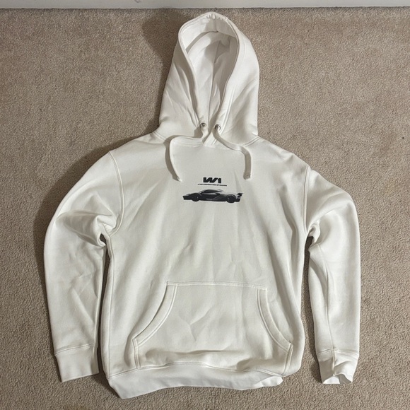Other - White McLaren W1 Graphic Hoodie